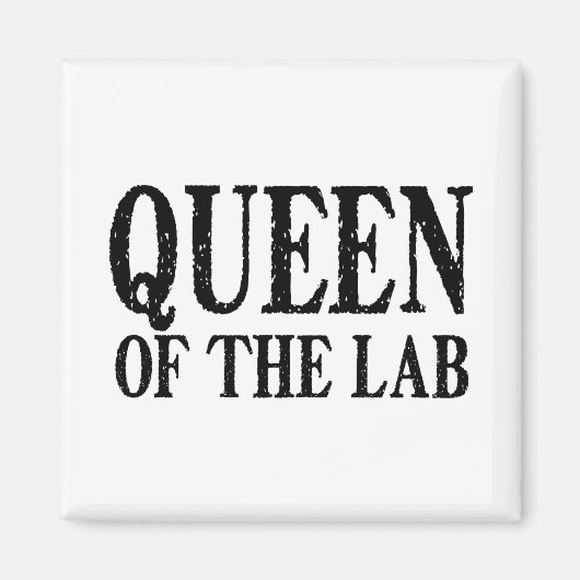Koningin van het lab - Magneet (Voorkant)
