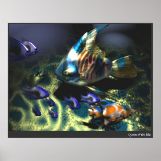 Koningin van het meer poster