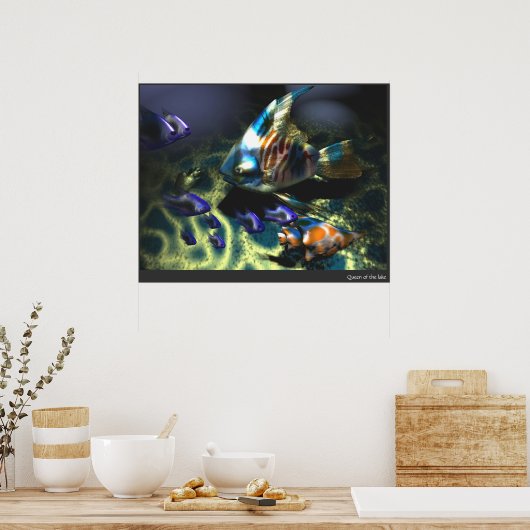 Koningin van het meer poster (Keuken)