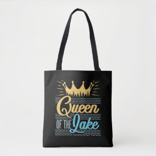 Koningin van het meer Vrouwen Zomer Buiten Tote Bag