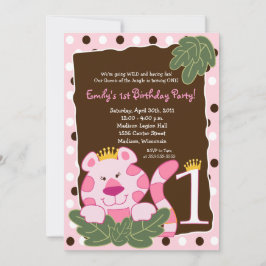 KONINGIN VAN HET OERWOUD 1e uitnodiging