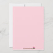 KONINGIN VAN HET OERWOUD 2e verjaardag Kaart (Achterkant)