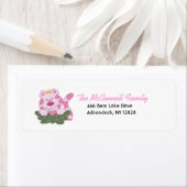 KONINGIN VAN HET OERWOUD AFDRUKBARE ADRESETIKETTEN ETIKET (Insitu)