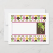 Koningin van het Oerwoud Baby shower Kaart (Voorkant)