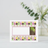 Koningin van het Oerwoud Baby shower Kaart (Staand voorkant)