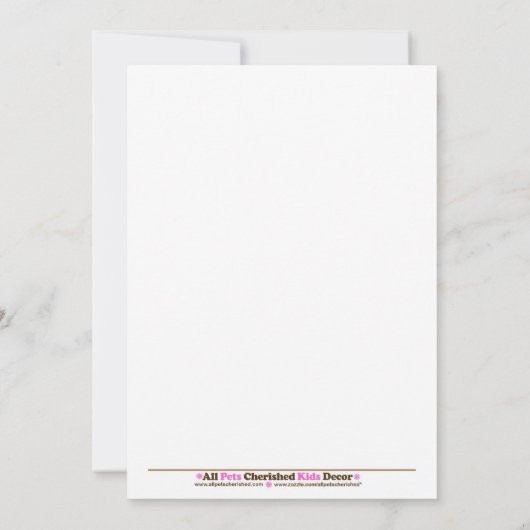 Koningin van het Oerwoud Baby shower nodigt 5 x 7  Kaart (Achterkant)