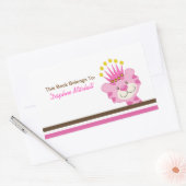 Koningin van het Oerwoud Custom Book Bord Sticker (Envelop)
