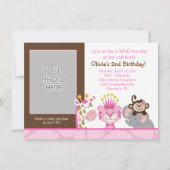 Koningin van het Oerwoud en uitnodiging van vrijda (Voorkant)