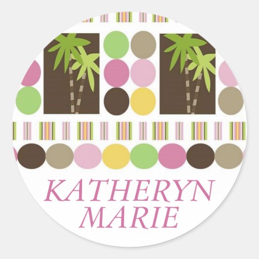 Koningin van het Oerwoud Sticker (Voorkant)