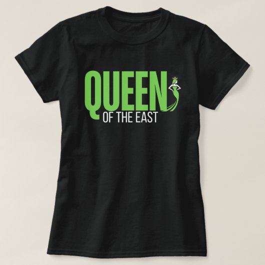 Koningin van het Oosten (beperkte oplage) T-shirt (Design voorkant)