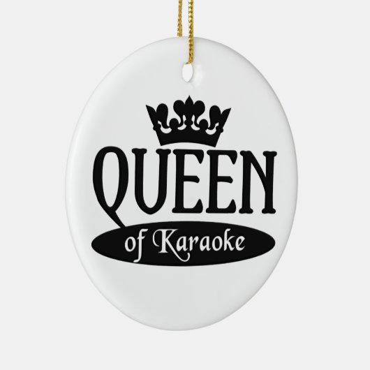 Koningin van het ornament Karaoke (Rechts)