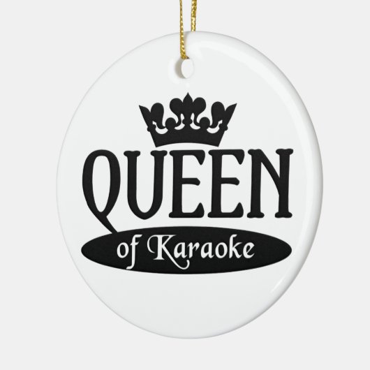 Koningin van het ornament Karaoke (Links)