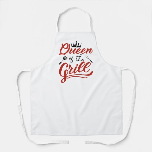 Koningin van het Schort van de Grill (Voorkant)