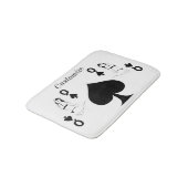 koningin van het Seizoen-bikini-meisje Thunder_Cov Badmat (Gekanteld)