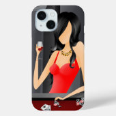 Koningin van het Spel - Las Vegas Case-Mate iPhone Case (Achterkant)