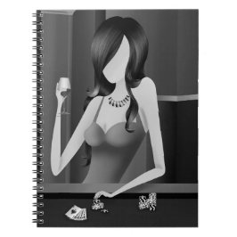 Koningin van het Spel - Las Vegas Casino Notitieboek