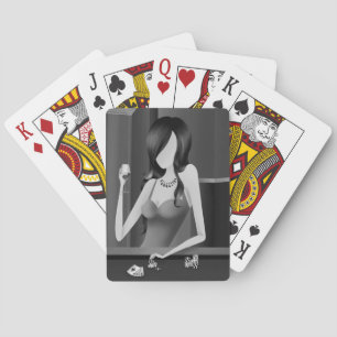 Koningin van het spel - Las Vegas Casino  Pokerkaarten
