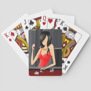 Koningin van het spel - Las Vegas casino  Pokerkaarten