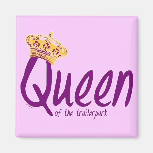 Koningin van het Trailerpark Magneet (Voorkant)