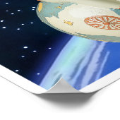 KONINGIN VAN HET UNIVERSEEL SCI-FI PRINT (Hoek)