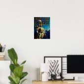 KONINGIN VAN HET UNIVERSEEL SCI-FI PRINT (Thuiskantoor)