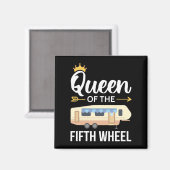 Koningin van het vijfde wiel I Magneet (Voorkant / Achterkant)