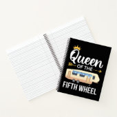 Koningin van het vijfde wiel I Notitieboek (Binnen)