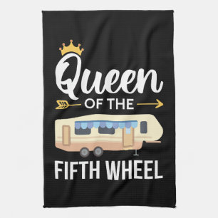 Koningin van het vijfde wiel I Theedoek