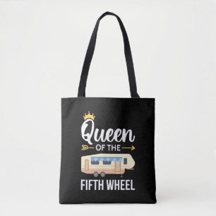 Koningin van het vijfde wiel I Tote Bag