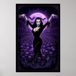 Koningin van het web - Gothic Vampire Poster