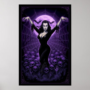 Koningin van het Web – Gotische Vampierposter Poster