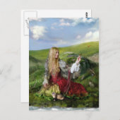 Koningin van het Zomerse Briefkaart (Voorkant / Achterkant)