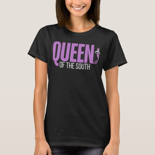 Koningin van het Zuiden (beperkte oplage) T-shirt (Voorkant)