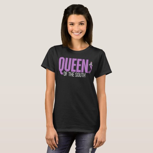 Koningin van het Zuiden (beperkte oplage) T-shirt (Voorkant volledig)