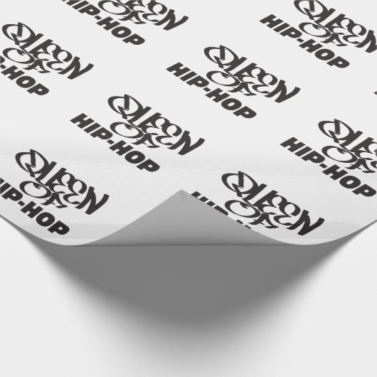 koningin van hiphop cadeaupapier (Hoek)