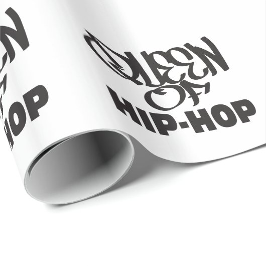 koningin van hiphop cadeaupapier (Rol Hoek)