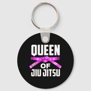 Koningin Van Jiu Jitsu nk Band Emwerment Sleutelhanger