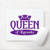 Koningin van Karaoke mousepad Muismat (Met muis)
