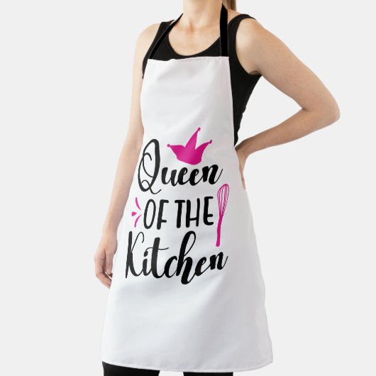 Koningin van keuken geciteerd schort (Insitu)