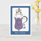 Koningin van Koppen Kaart (Gele Bloem)