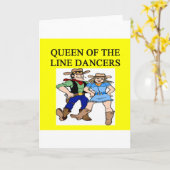 koningin van lijndansen kaart (Gele Bloem)