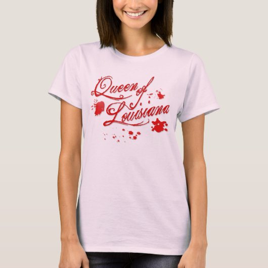 koningin van Louisiana T-shirt (Voorkant)