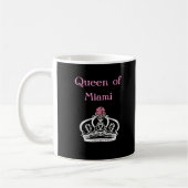 Koningin van Miami Coffee Mugs Koffiemok (Links)
