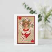 Koningin van mijn hart (2) briefkaart (Staand voorkant)