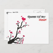 Koningin van mijn hart, briefkaart (Voorkant / Achterkant)
