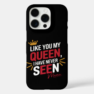 "Koningin van mijn hart - Mama's liefde" 👑❤️ iPhone 16 Pro Hoesje