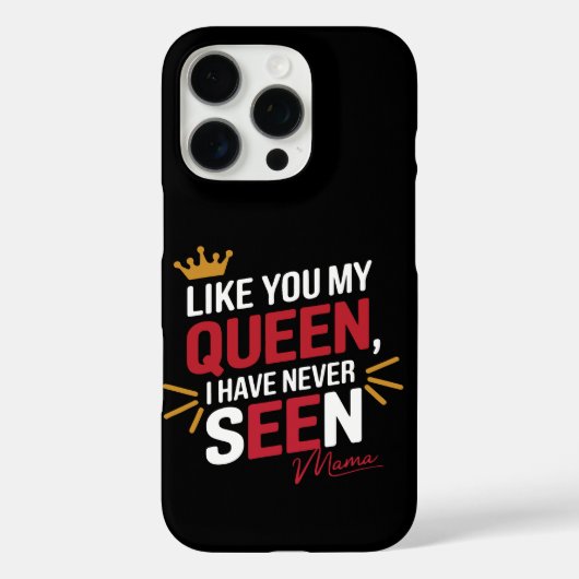 "Koningin van mijn hart - Mama's liefde" 👑❤️ Case-Mate iPhone Case (Achterkant)