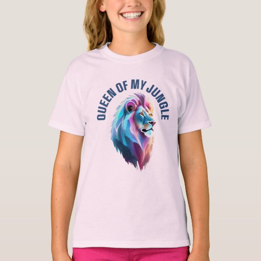 "Koningin Van Mijn Jungle" T-shirt (Voorkant)