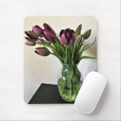 Koningin van Night Tulips Muismat (Met muis)
