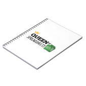 Koningin van notitieboek van spreadsheets (Linkerzijde)